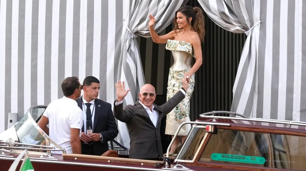 Venecia: Protestas contra Bezos y el Alcalde