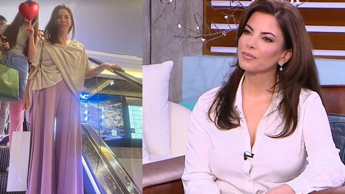 Αντελίνα Βαρθακούρη: Απόδραση στο Λονδίνο – Πρώτες Φωτογραφίες
