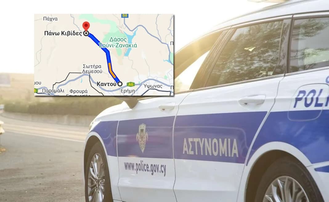 Serious Accident in Limassol: Head-on Collision on Kantou-Kividon Road
