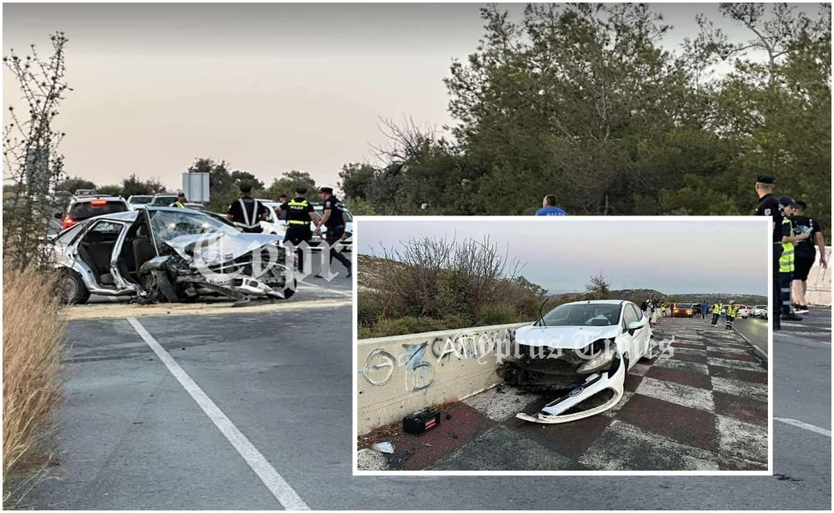 Accidente en Limassol: Muere mujer de 78 años en choque frontal