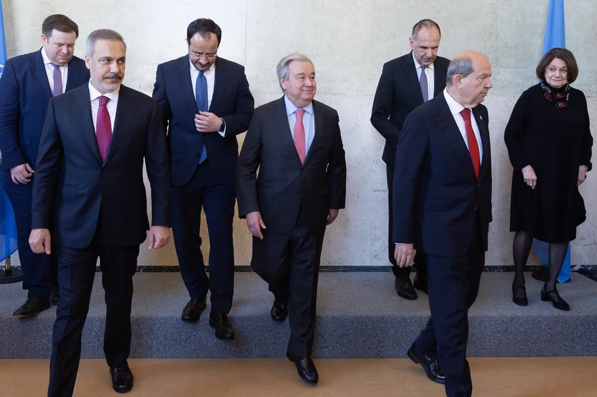 Cyprus Issue: Olguín Visits, National Council Meeting