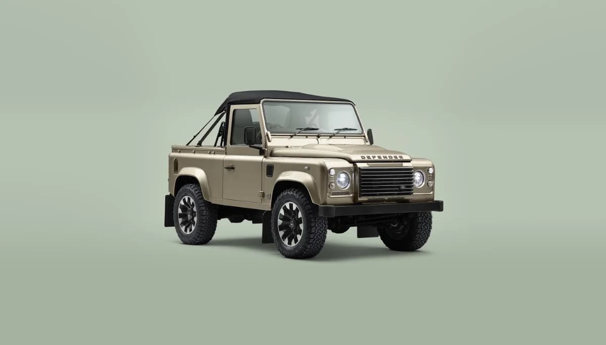 Land Rover Revives Legendary Defender Soft Top