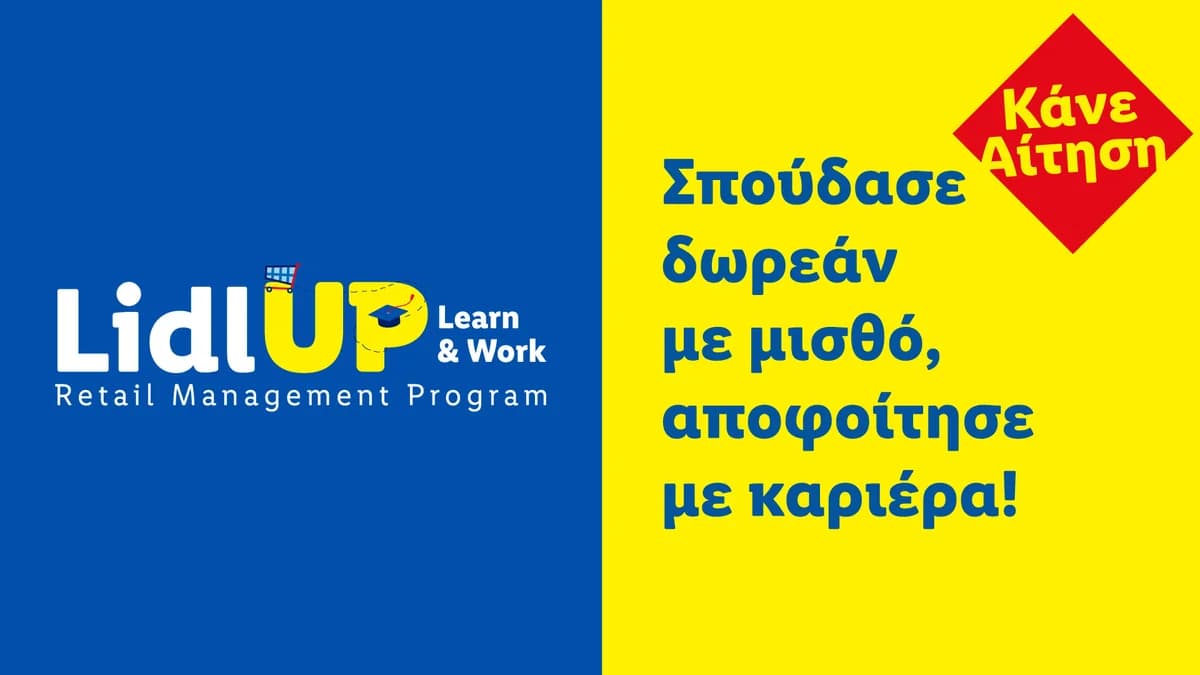 Lidl UP: Kostenlose Ausbildung & bezahlte Arbeit in Zypern