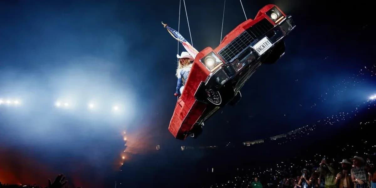 Beyoncé Konzert: Defekt an fliegender Bühne