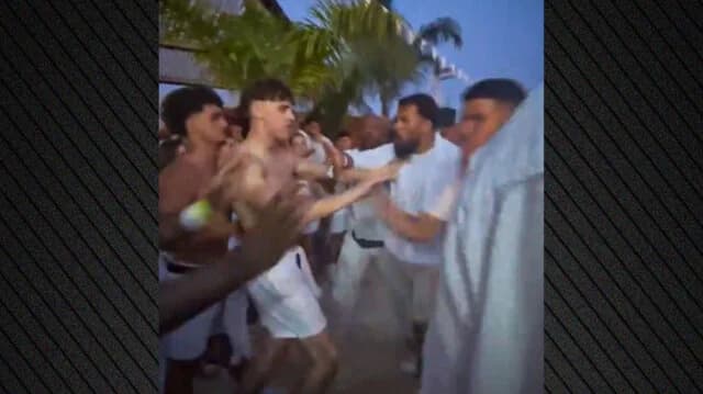 Zakynthos: Gewaltige Schlägerei zwischen Touristen in einem Club – Video