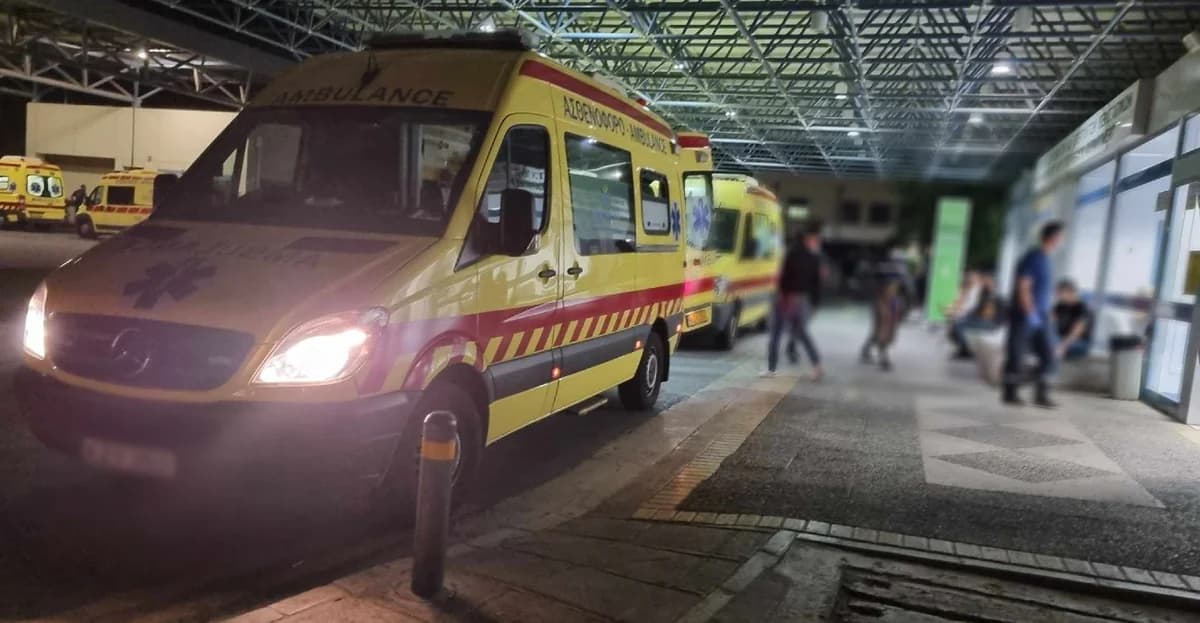 Verkehrsunfall in Larnaka: Kollision mit zwei Verletzten