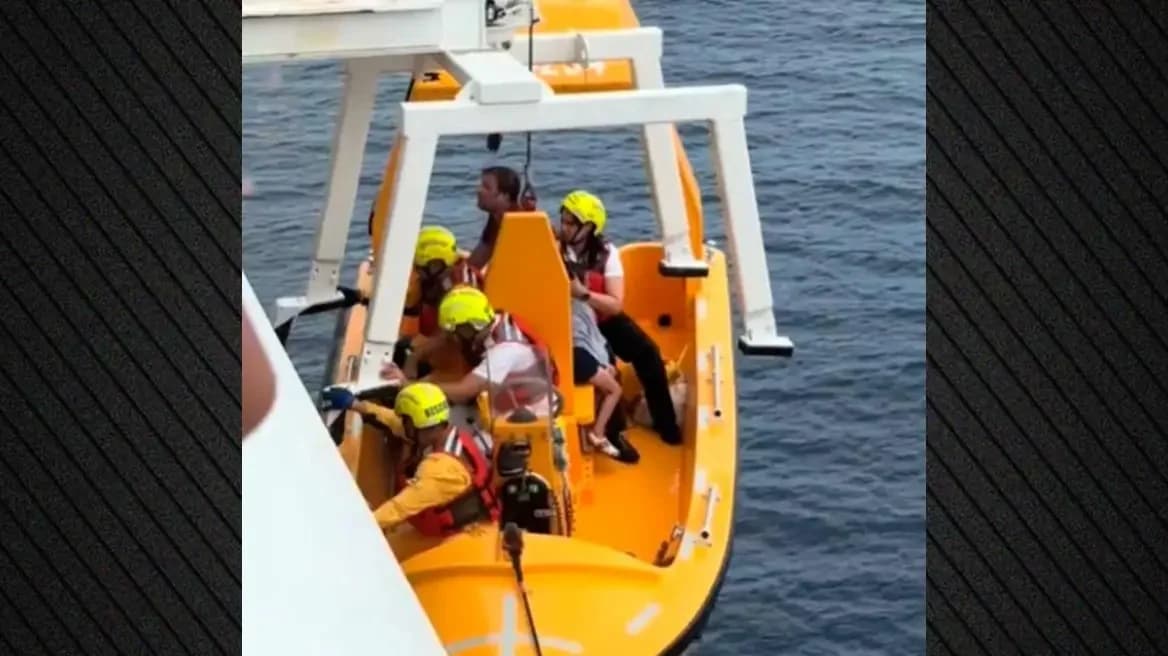 אב קפץ מספינת תענוגות של דיסני כדי להציל את בתו