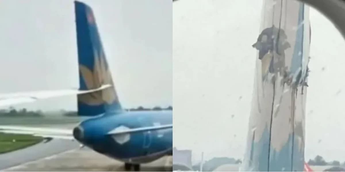 Вьетнам: столкновение Boeing и Airbus в аэропорту Ханоя