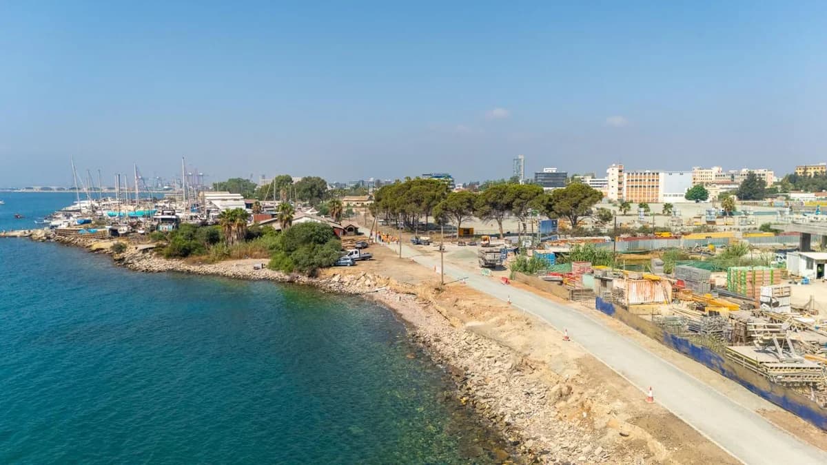 Neuer Strand in Limassol entsteht: Lage und voraussichtliche Fertigstellungszeit