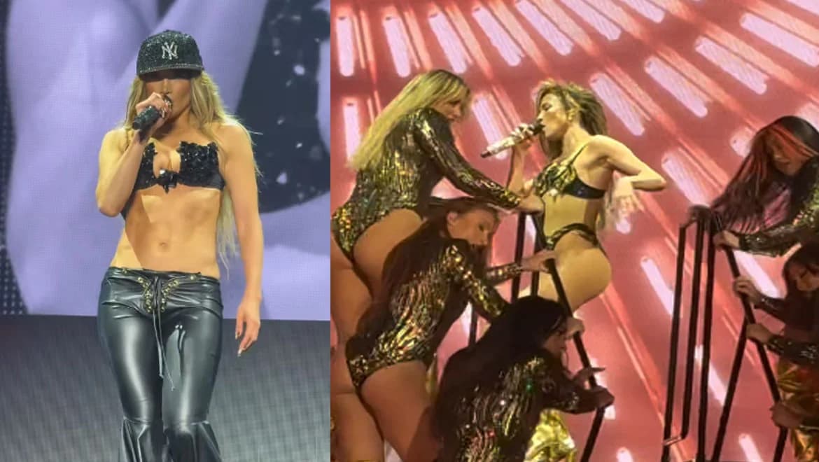 Jennifer Lopez: Αποκαλυπτική εμφάνιση και χορευτικές φιγούρες στην Τενερίφη