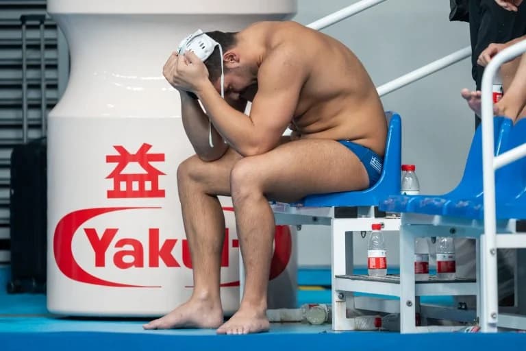 Griechische Wasserball-Nationalmannschaft: Tränen nach dem Ausscheiden bei der Weltmeisterschaft