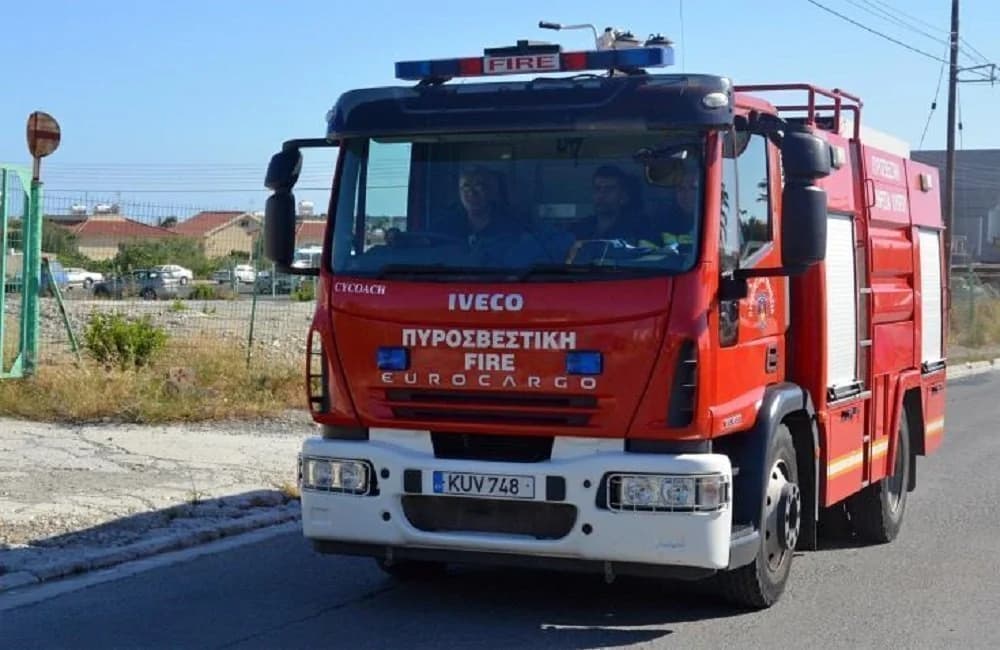 Brand im Bezirk Limassol ausgebrochen