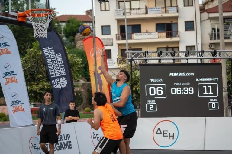 DEH 3×3 Street Basketball endet in Sparta