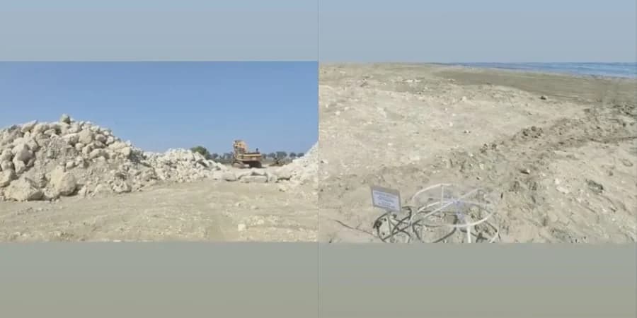 Καταγγελία: Εργασίες με μπουλντόζες σε παραλία με φωλιές χελωνών στη Λάρνακα