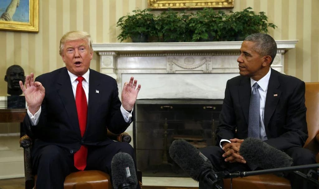 Trump acusa a Obama de traición en medio del escrutinio de Epstein