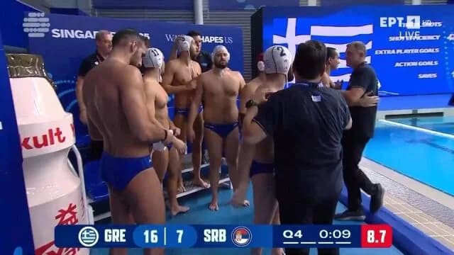 Сборная по водному поло завоевала бронзу на чемпионате мира – Празднование до конца