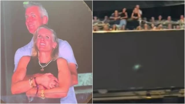 New Video: What the 'Affair' Couple Did Before the Kiss Cam Caught Them at Coldplay