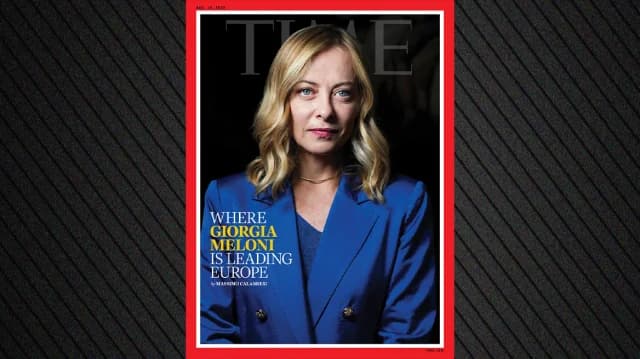 Джорджа Мелони на обложке Time: «Куда она ведет Европу?»