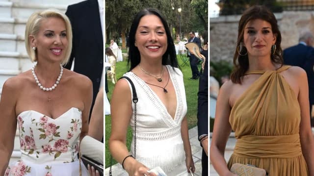 Glamouröse Auftritte im Präsidentenpalais: Monogyiou, Giannakopoulou, Notopoulou