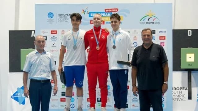 Sovolos Wins Bronze at European Youth Olympic Festival