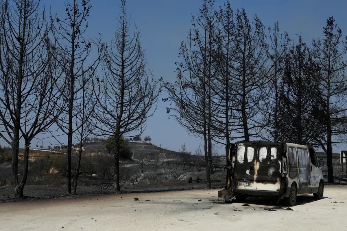 Limassol: All Roads Open in Fire-Affected Area