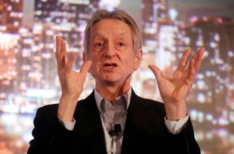 Geoffrey Hinton: 'Pate der KI' warnt, dass es keinen 'roten Knopf' gibt