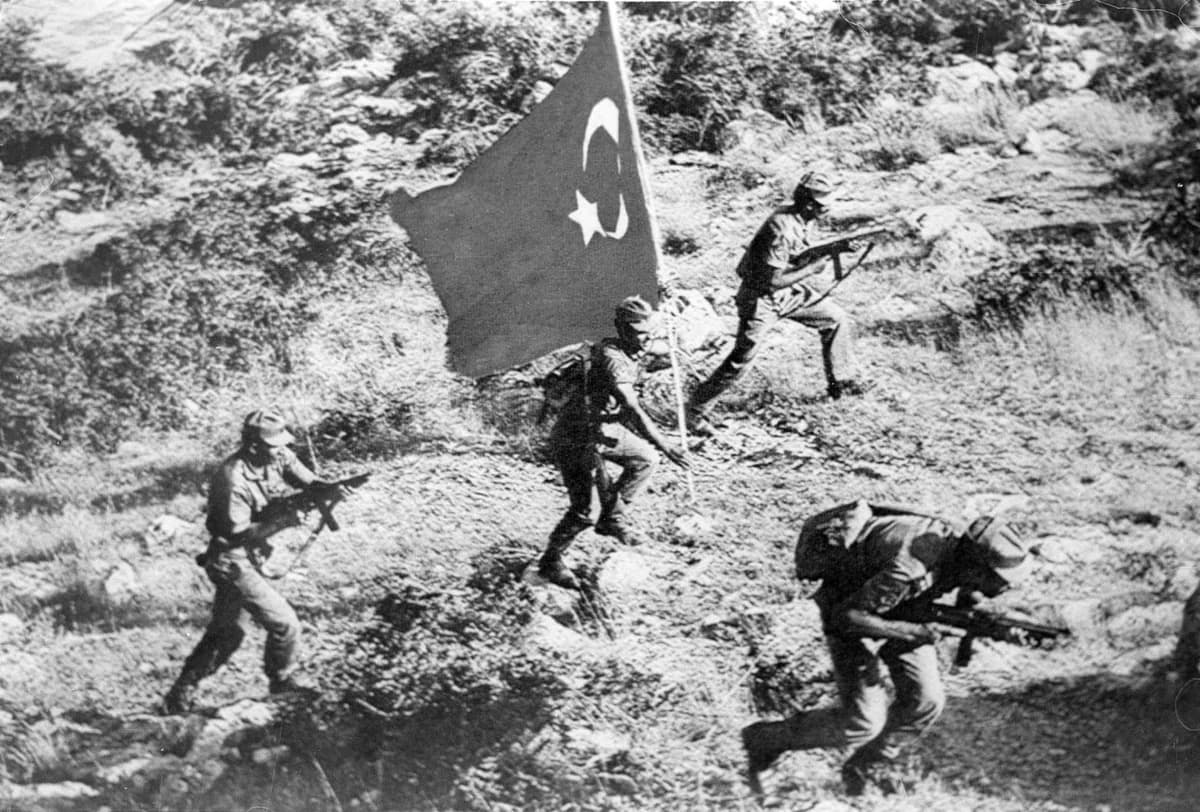 Libyen: Unterstützung für die türkische Invasion Zyperns im Jahr 1974