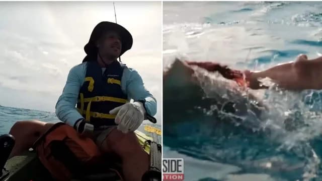 Shark Attack Survivor Shares What You Should Never Do (vid)