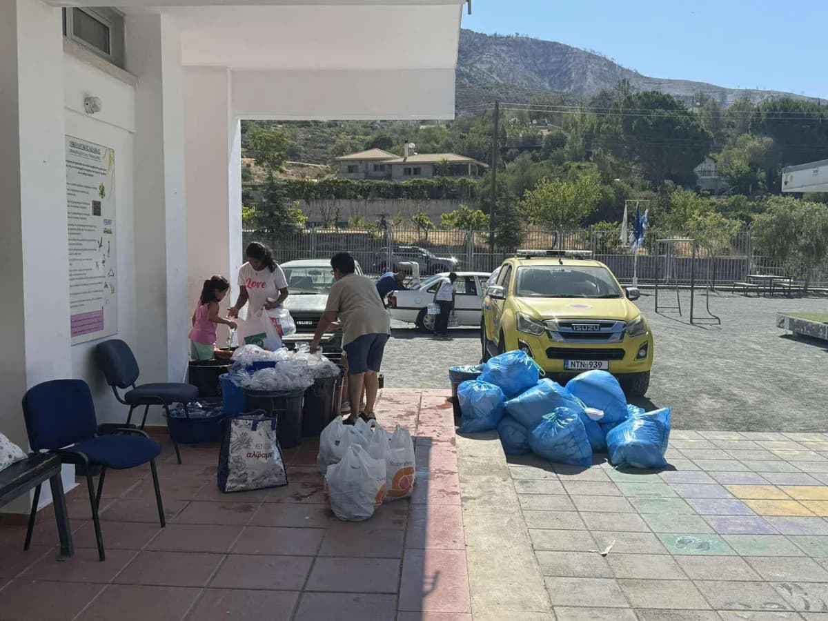 Ministerium bittet um Spendenstopp von Hilfsgütern für Brandopfer in Limassol