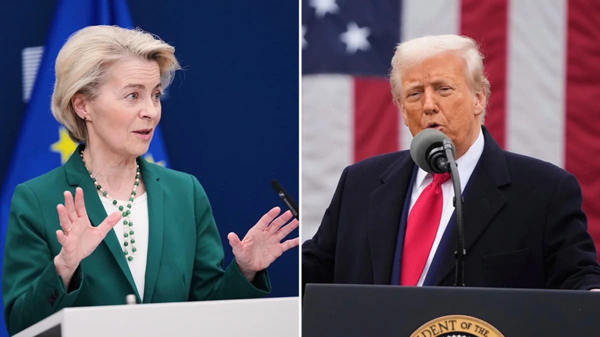 Kritisches Treffen zwischen Trump und von der Leyen zu Zöllen