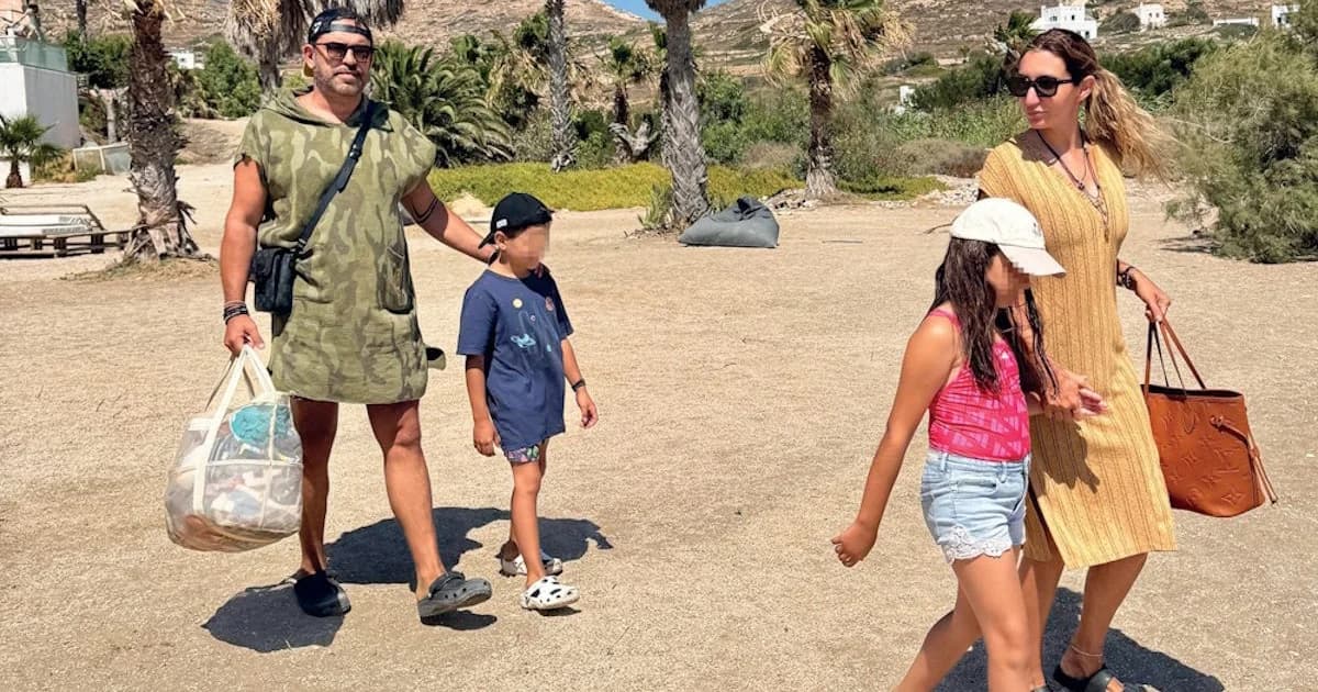 Stefanos Konstantinidis and Maria Dimou: Vacation in Ios