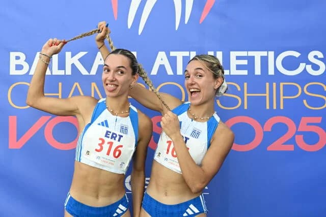 Στίβος: Οι αδελφές Ζενέγια κερδίζουν μετάλλια στο Βαλκανικό Πρωτάθλημα
