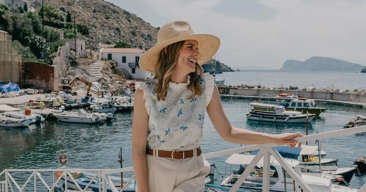 Danae Michalaki y Filareti Komninou: Vacaciones en Amorgos
