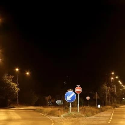 Διαγωνισμός για εγκατάσταση οδικού φωτισμού σε κόμβους και αυτοκινητόδρομους