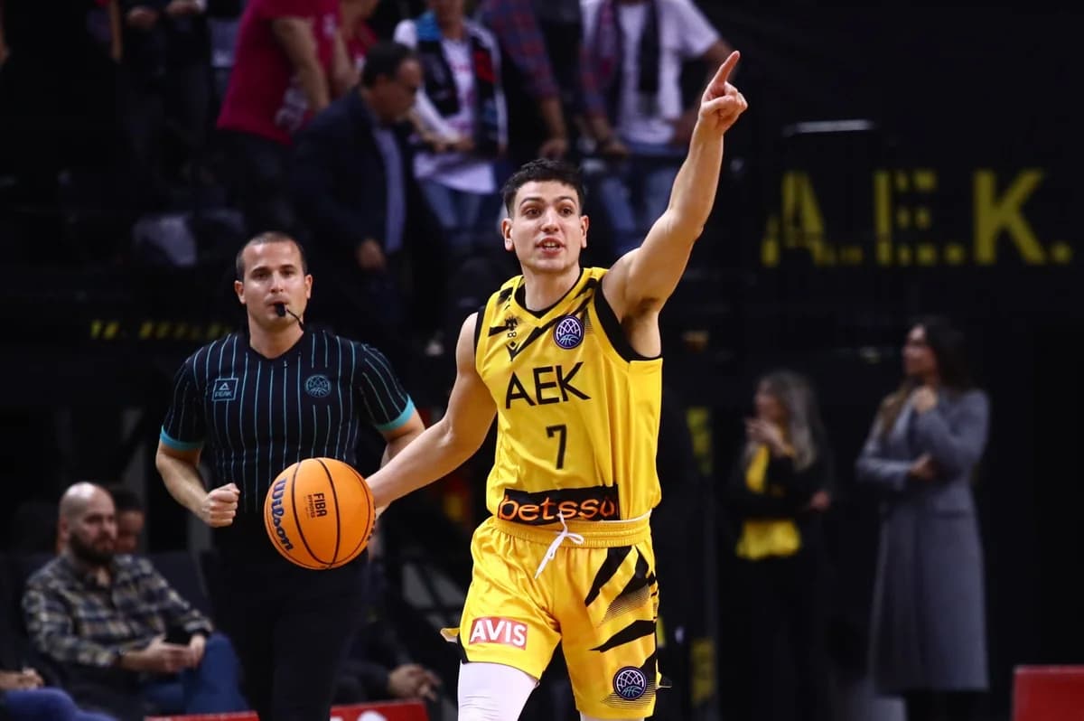 Flionis Motivado para una Temporada de Carrera con AEK Betsson