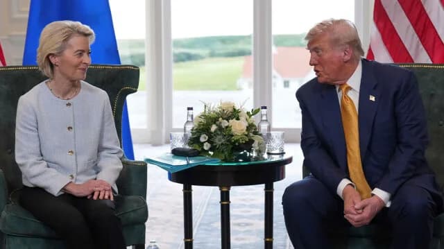 Trump: EU-Zölle fallen nicht unter 15%