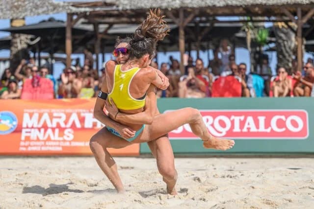 Tsopoulou und Kalamaridou sind griechische Beachvolleyball-Meister
