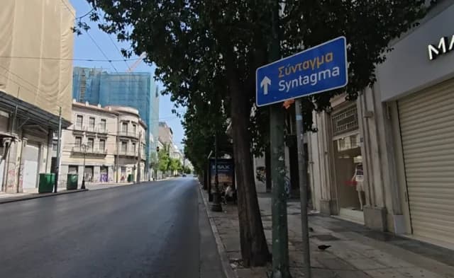 Hitzewelle und Ferien leeren Athen