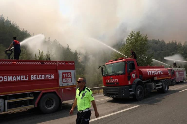 Türkei: Waldbrände in Bursa – Tausende evakuiert
