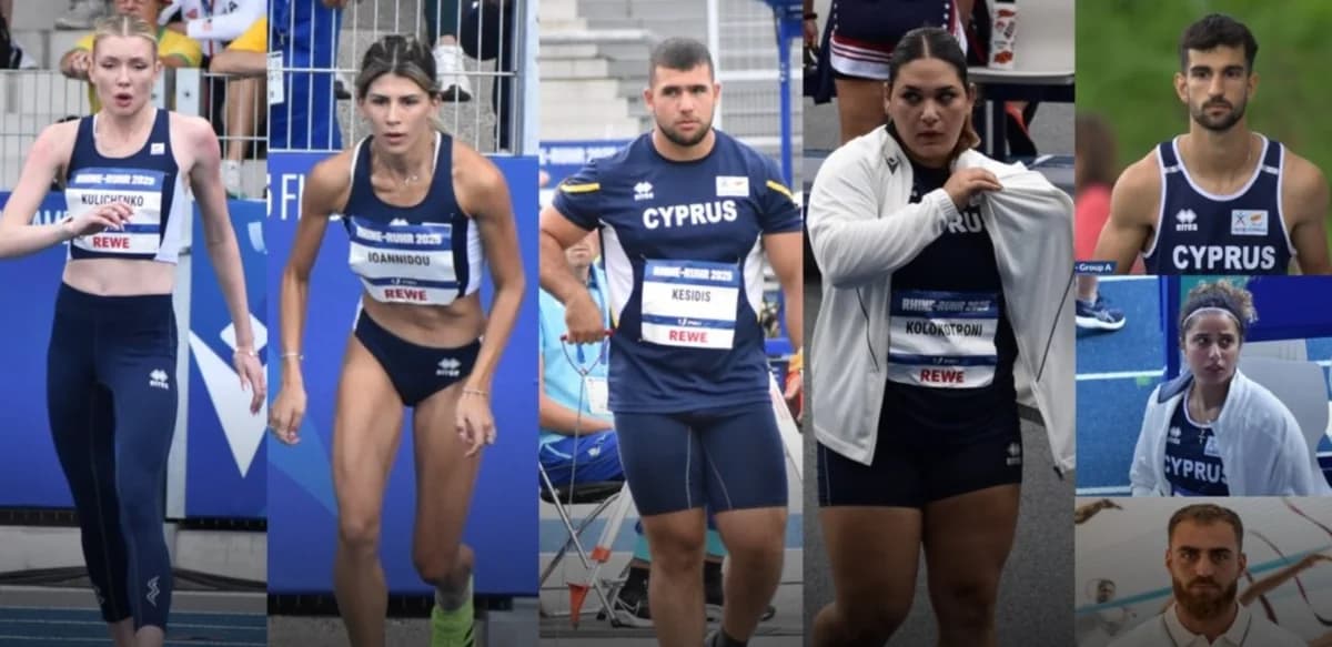 Universiade: Bronzemedaille und 4 Finals für Zypern