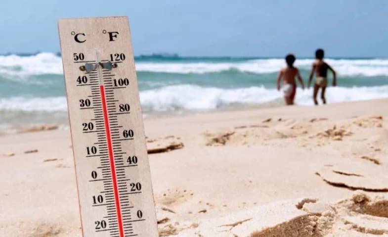 Gelbe Warnung: Temperaturen bis zu 41 Grad Celsius heute