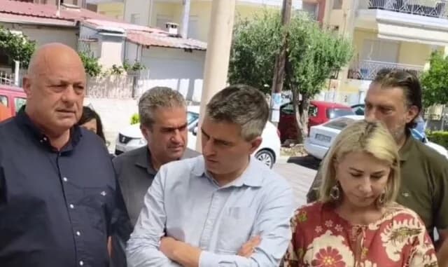 Beos greift Makri in Anwesenheit von Christos Dimas an