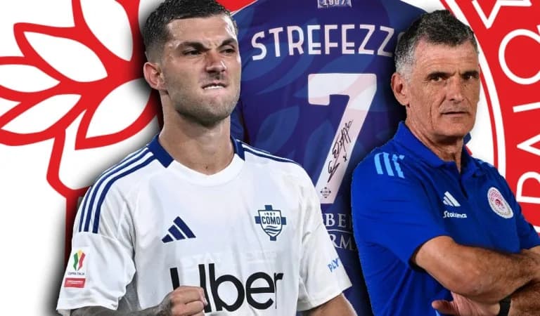 Olympiacos cerca fichaje de Strefezza por 8 millones de euros