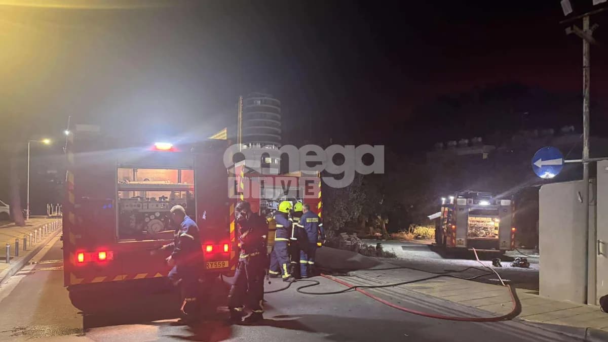 Fire at Laniteio: Vehicles Removed, Police Informed