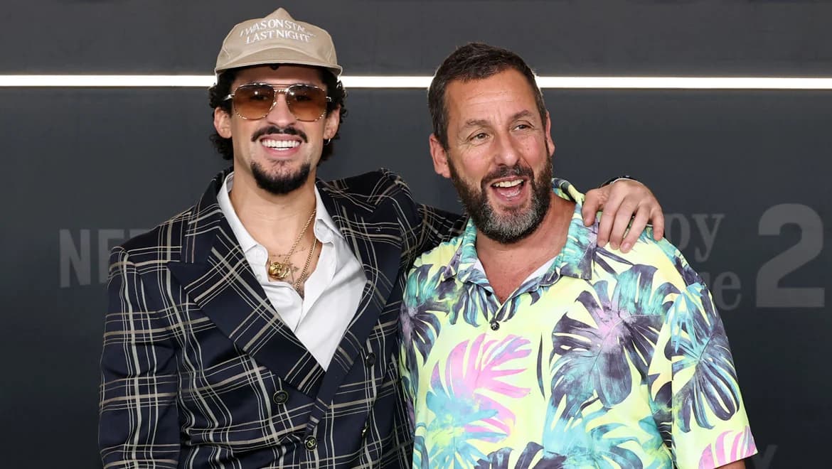 Bad Bunny: Δάκρυσε στη γνωριμία με τον Adam Sandler