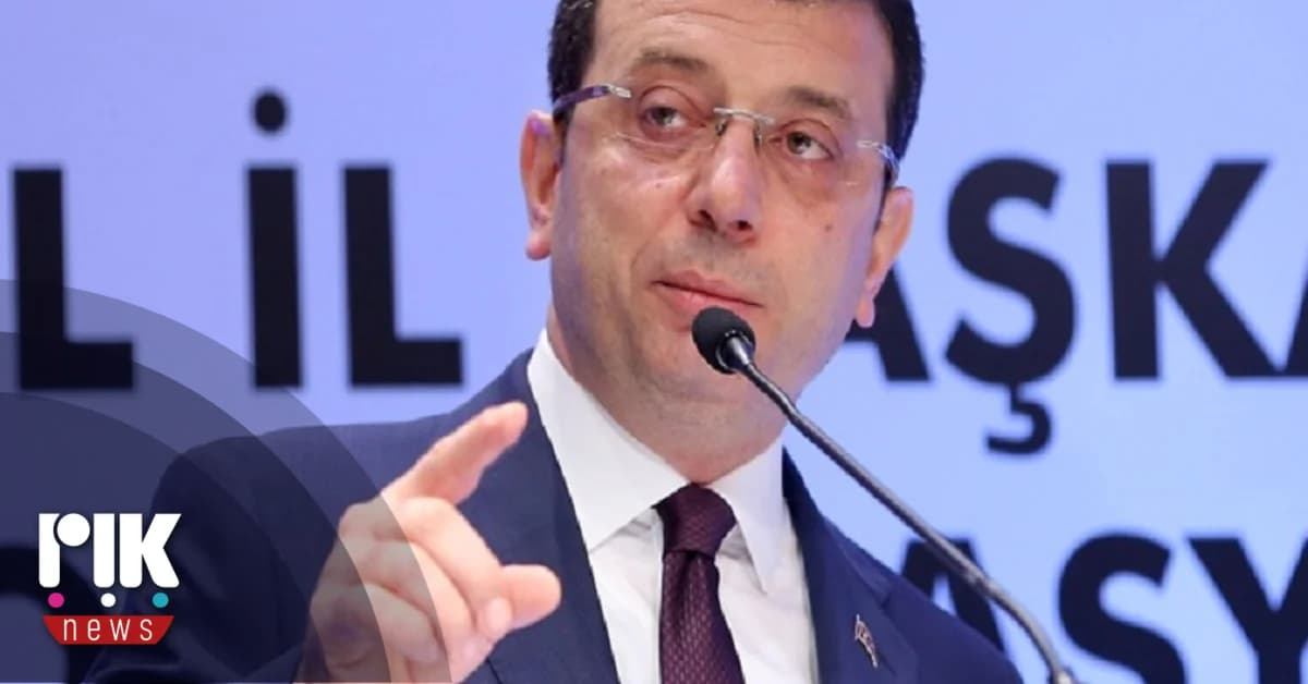 La Universidad de Estambul anula el máster de Ekrem Imamoglu