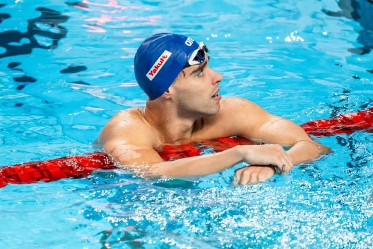 אפוסטולוס כריסטו: בגמר 100 מטר גב באליפות העולם