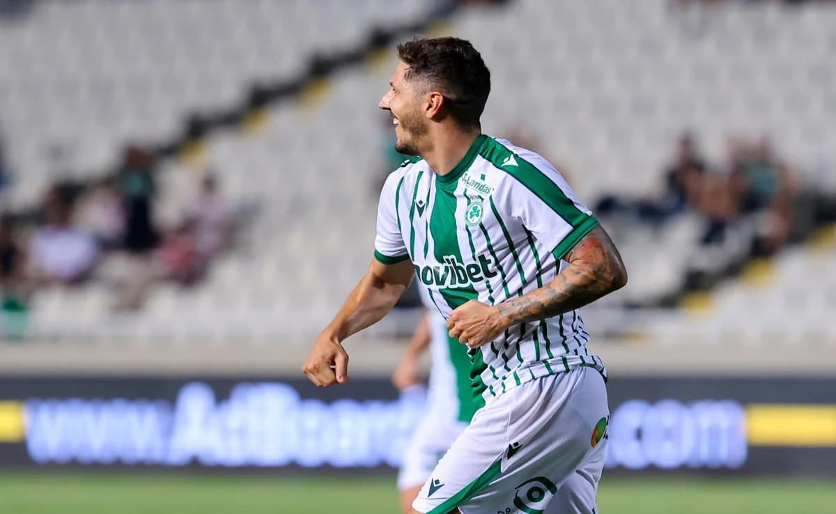 Jovetic's First Goal for Omonia