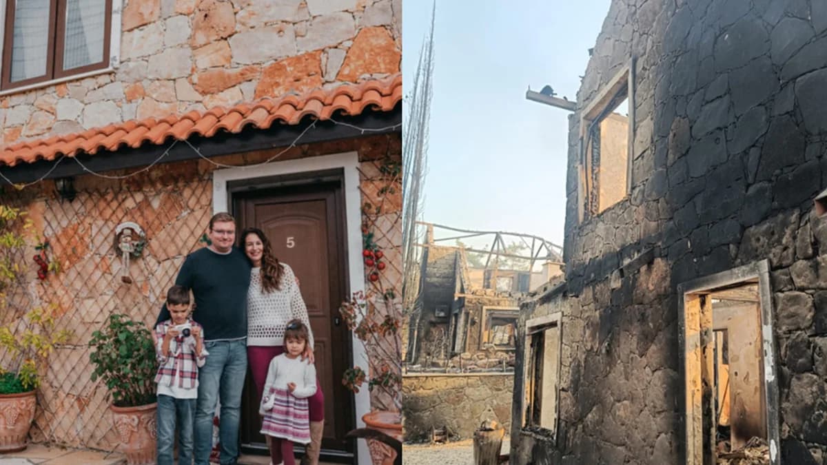 Devastador testimonio de una víctima del incendio de Souni: 'Nos dejaron a nuestra suerte'