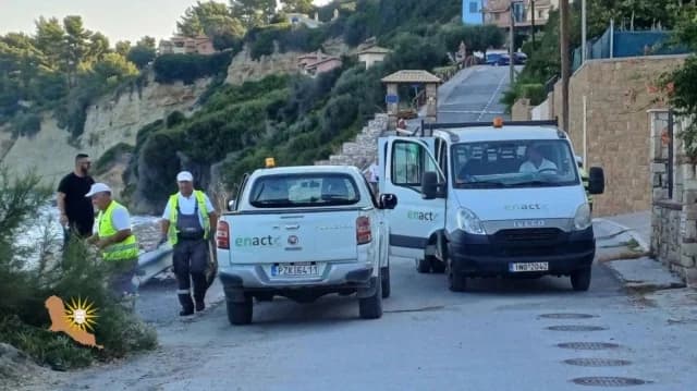 Θεσσαλονίκη: Απομάκρυνση ομπρελών σε Ποσείδι και Αιγοπελαγίτικα
